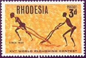Wooden Hand Plow,1820