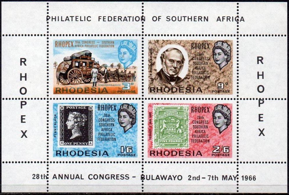 Souvenir Sheet of 4