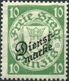 Dienstmarke overprints