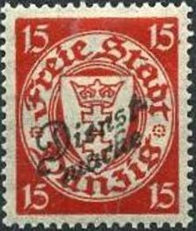 Dienstmarke overprints
