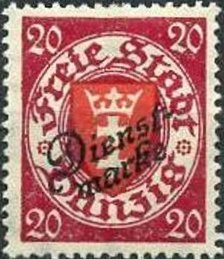 Dienstmarke overprints