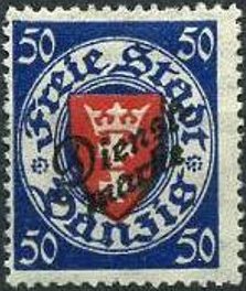 Dienstmarke overprints
