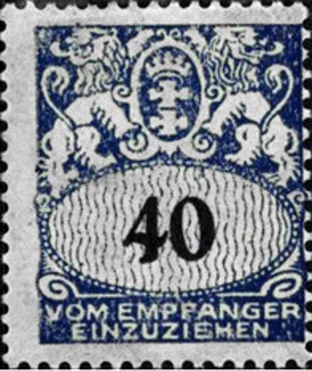 Face value in an oval frame