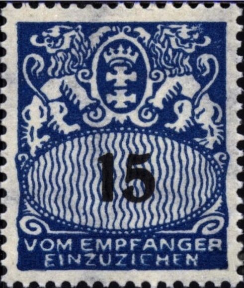 Face value in an oval frame