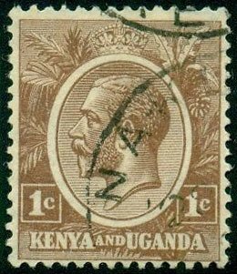 Stamp, King George V, East African Community,  , Heads of State, Kings