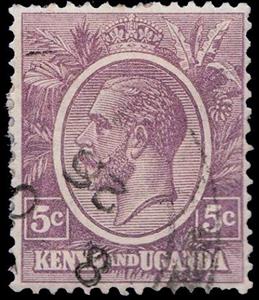 Stamp, King George V, East African Community,  , Heads of State, Kings