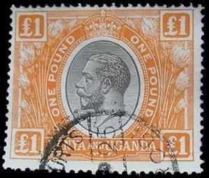 Stamp, King George V, East African Community,  , Heads of State, Kings