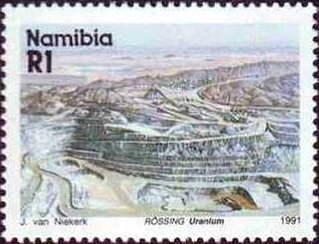 Stamp, Rössing  Uranium, Namibia,  , Mining