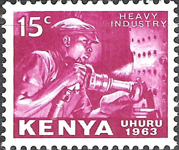 Miner with pneumatic drill