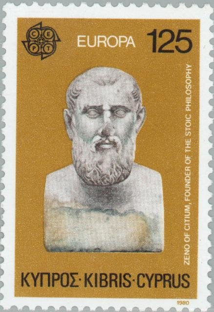 EUROPA/CEPT 1980 - Notable Cypriots - Zenon of Kitium