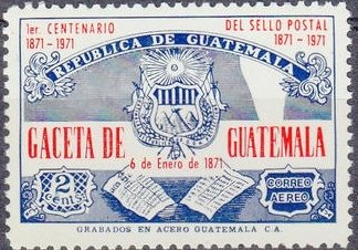 Newspaper „Gaceta de Guatemala“