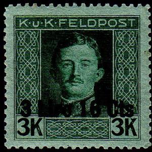 Stamp, Charles I, Austria,  , Kings