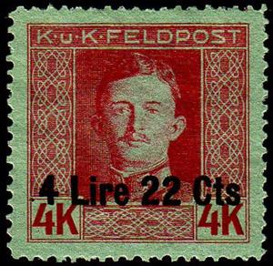 Stamp, Charles I, Austria,  , Kings