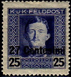 Stamp, Charles I, Austria,  , Kings