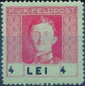 Stamp, Value in LEI, Austria,  