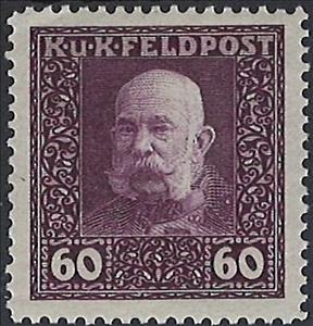 Stamp, Emperor Franz Josef, Austria,  
