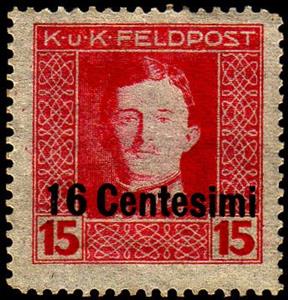 Stamp, Charles I, Austria,  , Kings