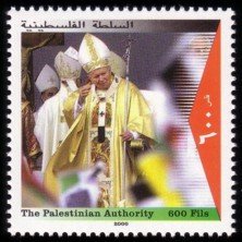 Pope with miter
