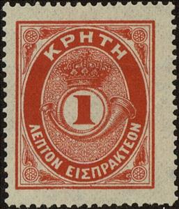 Stamp, Figure, Crete,  