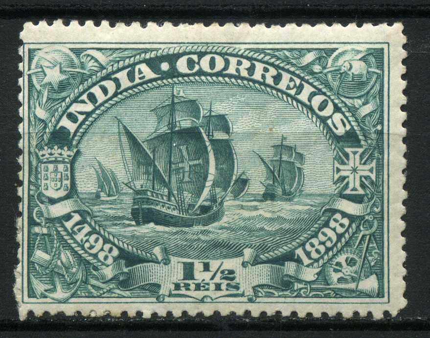 Fleet of Vasco da Gama on the run