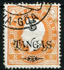 Stamp, King Luis I., India, Portuguese,  