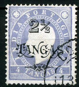 Stamp, King Luis I., India, Portuguese,  