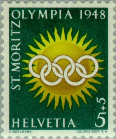 Sun of St. Moritz & olympic rings