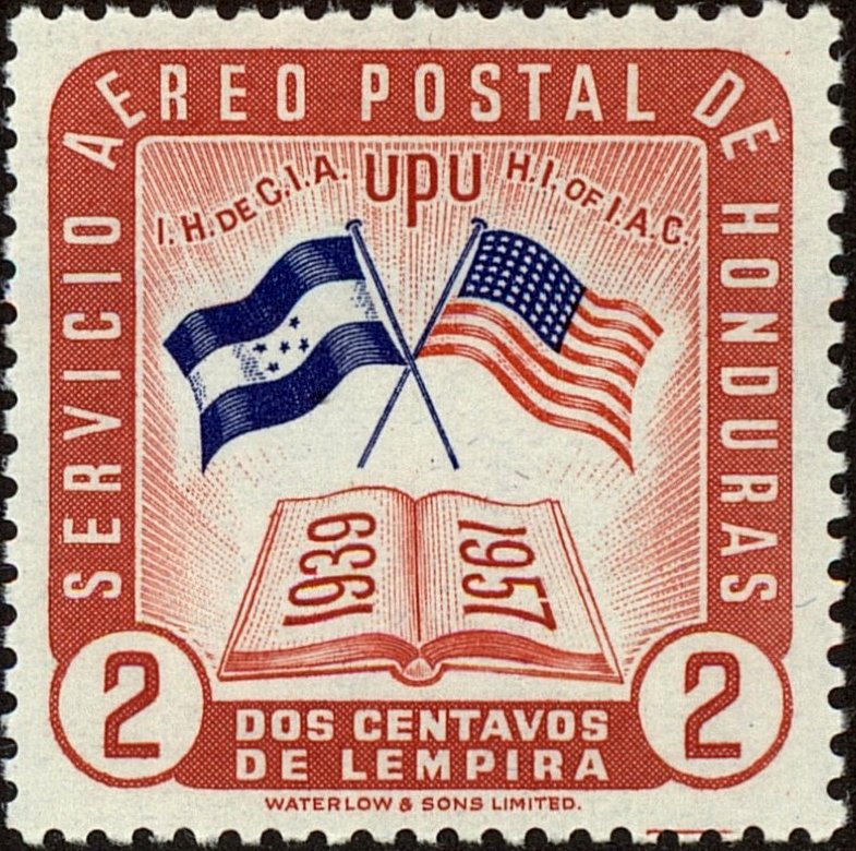 Flags of Honduras and the United States