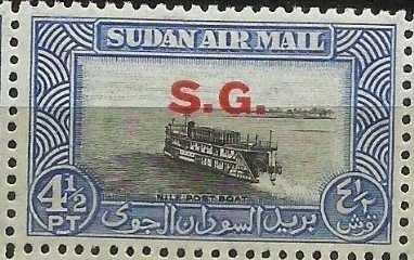 Overprinted S.G.