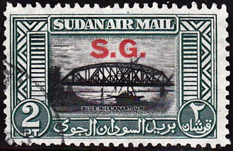 Overprinted S.G.