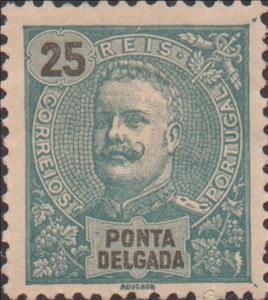 Stamp, King Carlos I., Portuguese Islands,  
