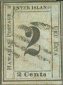 Stamp, Numeral 2, Hawaii,  