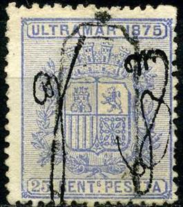 Stamp, Coat of Arms, Puerto Rico,  