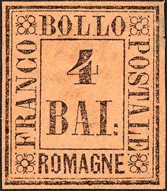 Stamp, Numeral, Italian States,  