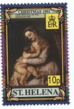 Madionna and Child, by Titian