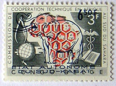 Elephant Overprinted