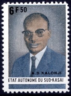 Stamp, Albert. D. Kalonji, South Kasai,  