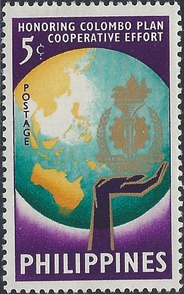 Colombo Plan Badge & Globe