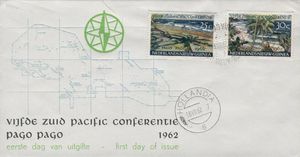 FDC 5th  Pacific Conference, Pago Pago