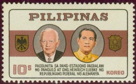 Presidents Lubke and Macapagal
