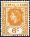 Stamp, Issues of 1954, Leeward Islands,  