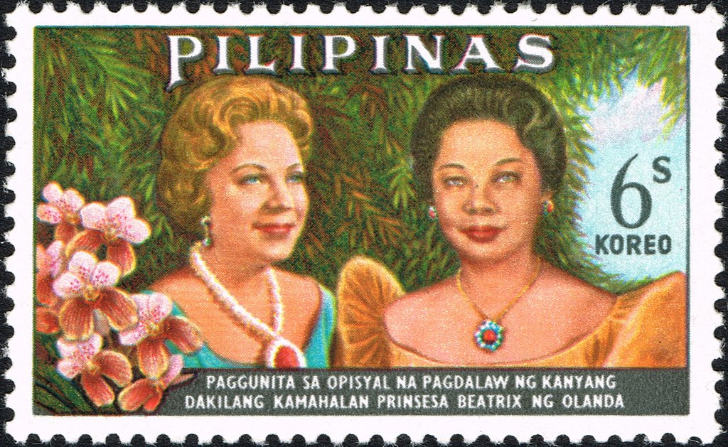 Princess Beatrix and Evangelina Macapagal