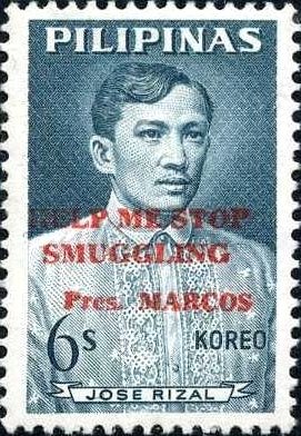 Jose Rizal  With Imprint Stop Smuggling
