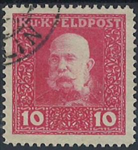 Stamp, Emperor Franz Josef, Austria,  