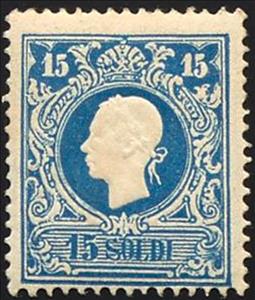 Stamp, Emperor Franz Joseph, Austria,  