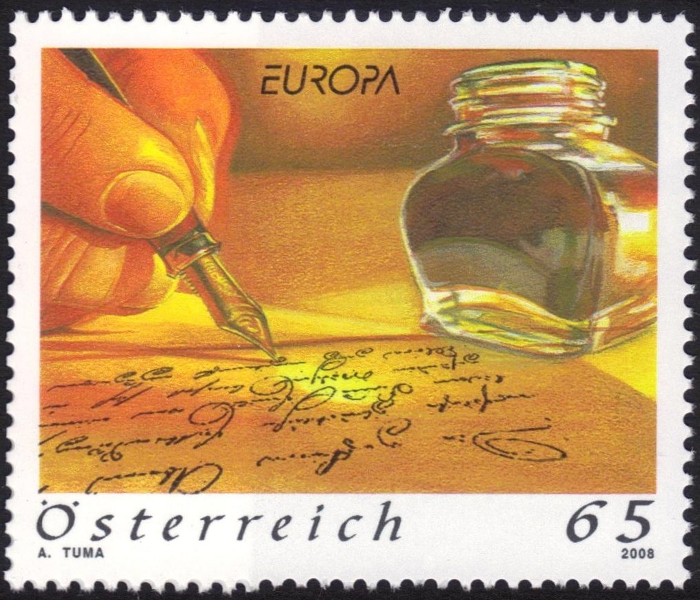 Europa 2008 - Writing of letters