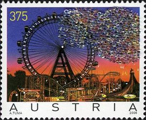 Stamp, Fireworks, Austria,  , Parks, Firework, Amusement Parks