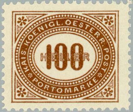 Digit in oval frame