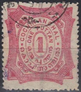 Stamp, Graphic, India, Princely States,  