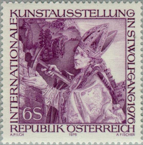 Saint Wolfgang building St. Wolfgang Church, painting